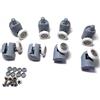 Linwnil Gruppo 8 cuscinetti per cabine doccia e box doccia con rotelle (20-27 mm) (20 mm)