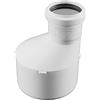 REHAU RAUPIANO PLUS Tubo di transizione DN 110/50, bianco, plastica, HARDWARE_TUBING, tubo, tubing, 1 pezzo