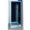 ONDÉE - Cabina idromassaggio NIKY - Compatta e installazione reversibile - Montaggio con silicone - Accesso frontale con porta a battente in vetro temperato 5mm - 90x90x215cm - Confezionata in kit