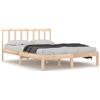 vidaXL Letto in legno massiccio di pino 140x200 cm