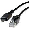 VALUE Cavo convertitore da USB 3.2 Gen 2 Tipo C a Gigabit Ethernet, nero, 1 m