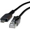 Value Cavo convertitore USB-C a Gigabit Ethernet, nero, 1,5 metri