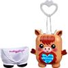 Hasbro Nano-mals Cowbert, la mucca delle Highlands, compagno elettronico, oltre 70 reazioni, per bambini dai 5 anni in su