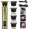 StarTech Tagliacapelli professionale per uomo - Trimmer per capelli - Ricaricabile tramite USB-C, senza fili - Lame in titanio - 5+ accessori da 0,5 a 20 mm - Autonomia: 51-90 minuti - Colore: marrone