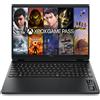 HP HyperX OMEN 15 inch Gaming Laptop PC 15-gb0026nlx AMD Ryzen™ 7 38,9 cm (15.3") 2K 16 GB DDR5-SDRAM NVIDIA GeForce RTX 5060 Wi-Fi 6 (802.11ax) Windows 11 Home Nero