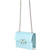 MARC ELLIS Borsa a Spalla Donna Pelle Vegan FLAT SUPERMEE S. Blu