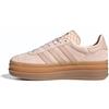 Adidas Scarpe Ragazzi Gazelle Bold Rosa Beige (Sistema Taglie Calzature EU, Adolescente, Numero, Media, 37 1/3)