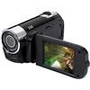 CCZRD Fotocamera digitale 1080P Zoom 16X Videocamere for videocamera con rotazione di 270 gradi for Vlog Cattura Facilmente Momenti Meravigliosi(Black)
