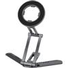 banapoy Supporto Magnetico Scrivania Pieghevole per Telefono Cellulare | Treppiede Telefono Vivavoce con Magnete Potente Rotazione a 360° per Registrazione Video Videochiamate Vlog, 17,7Mm a 265Mm