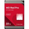 Western Digital HARD DISK SATA3 3.5 x NAS 22000GB(22TB) WD221KFGX WD RED PRO 512mb cache 7200rpm Nas - WD221KFGX