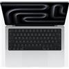 Apple MacBook Pro 2023 M3 | 14.2 | M3 8-Core CPU | 10-Core GPU | 8 GB | 1 TB SSD | argento | UK