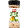 Badia Sale di agrumi, 200 ml, miscela piccante di sale marino con limone e arancia, perfetto per frutti di mare, verdure grigliate, pollame e cocktail