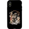 Catholic Core Catholiccore Aesthetic Got Custodia per iPhone X/XS Monster Truck Coquette Cristiano Religioso Arco Stelle Floreale