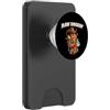 Funny Hot Dog Dog In Me Grill Party Good Raw Dogin Vintage Hot Dog Maestro della Griglia Regalo PopSockets PopWallet per MagSafe