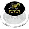 Fast Enough Tortoise Running Turtle Pace vince 5 stelle PopSockets PopGrip per MagSafe