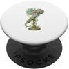 Disegni Artistici Microfono Floreale Vin Microfono Floreale Vintage Canto Musica PopSockets PopGrip Adesivo