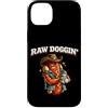 Funny Hot Dog Dog In Me Grill Party Good Custodia per iPhone 14 Plus Raw Dogin Vintage Hot Dog Maestro della Griglia Regalo