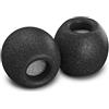 Comply Tsx-400 Comfort Plus 3 Coppie di Cuscinetti per Auricolari - Taglia Media (M) - Nero