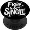 Divorce Party Designs For Divorced Men A Divorzio divertente Break Split Singolo 0 PopSockets PopGrip Adesivo