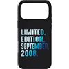 Limited Edition September 2008 Legendary Custodia per iPhone 17 Pro Max Settembre 2008 Anno 2008 Retro 2008 Vintage Edizione Limitata