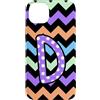 Violet Dot Letterworks Co. Custodia per iPhone 14 Plus Lettera D con monogramma iniziale a pois lavanda