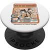 Lakelandwholesale1 Shirt Company Mancanza Di Auto Consapevolezza Vintage Scienza Sarcasmo Grafico PopSockets PopGrip Adesivo