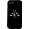 Electric Ocean Ray Co Custodia per iPhone SE (2020) / 7/8 Oceanic Manta Ray Vintage Scientifico Marine Art Illustrazione