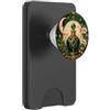Moonlight Elixir Collection Bottiglia di profumo celestiale con luna floreale mistica vintage art PopSockets PopWallet per MagSafe