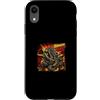 Kaiju Monster Bangkok Beast Crocodile fi Custodia per iPhone XR Resa dei conti tra Bangkok Beast Reptile e Kaiju City