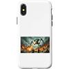 Boom Manufaktur Custodia per iPhone X/XS La guerra dei mondi Fantascienza Alien The Treppiedi Rise