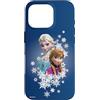 Disney Frozen Anna ed Elsa Sorelle e fiocchi di neve Custodia per iPhone 16 Pro