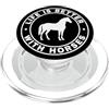 Life Is Better With Horses La vita è migliore con i cavalli PopSockets PopGrip per MagSafe