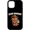 Funny Hot Dog Dog In Me Grill Party Good Custodia per iPhone 12/12 Pro Raw Dogin Vintage Hot Dog Maestro della Griglia Regalo