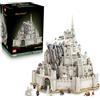 LEGO Icons Il Signore degli Anelli: Minas Tirith - Kit Modellismo 3D della Terra di Mezzo per Adulti - 10 Minifigure tra cui Gandalf, Aragorn e Arwen - Idea Regalo Fai da Te per i Fan del Film - 11377