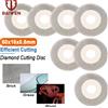 SI FANG 2-25Pack 60*16*0.8mm Disco da taglio diamantato Rettifica Lame per sega circolare per smerigliatrice angolare Rettifica e taglio di legno di marmo di giada