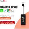 Carlinkit LoadKey & Carlinkit Android Auto per CarPlay Dongle USB cablato Plug And Play per rimontare il lettore di navigazione Android Smart Link