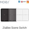 Moes ZigBee Interruttore scena wireless 12 modalità di controllo Configurazione pulsante portatile Scenario domotico Dispositivi intelligenti Tuya