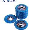 SI FANG 100/110/125mm Dischi lamellari professionali Dischi abrasivi Mole Smerigliatrice angolare Sbavatura Derusting Utensile abrasivo 1-10 pezzi