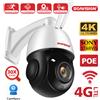 BOAVISION Telecamera IP da Esterno 8MP 5MP 4G con Scheda SIM, WIFI, POE, AI, Tracciamento Automatico, Zoom 30X, PTZ Speed Dome, Audio Bidirezionale, IR 80m, Telecamera di Sorveglianza