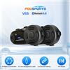 Fodsports V6S Interfono Moto Bluetooth 5.0 Casco Auricolare 6 Piloti 1000m Interfono Moto Intercomunicador Moto Interphone FM