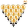 Genixgreen G45G 4W dimmerabile LED lampadina a globo Mini ambra vetro Edison E27 2700K lampadina a filamento Led Vintage per illuminazione a corde lampadario