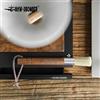 MHW-3BOMBER Spazzola per la pulizia del macinacaffè Spazzola per spolverare Espresso Accessori per la casa Barista Utensile da cucina Manico in legno e naturale