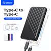 ORICO MicroB USB3.0 Custodia per HDD di archiviazione esterna da 2,5" SATA 5Gbps HDD SSD Custodia per disco rigido Supporto UASP per PC portatile