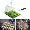 FEB.WIND 304 in acciaio inox BBQ Mesh antiaderente grigliate Basket Grill Mesh Mat carne verdura bistecca Picnic Party Barbecue Tool