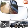 AUTOXBERT Specchio laterale sinistro e destro con vetro riscaldato convesso Per Nissan Navara D40 2005 - 2013 Pathfinder R51 2005 - 2012 Vista posteriore