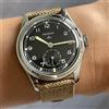 MERKUR Classico Retro Freccia Pilota Orologio Maschile Uomo Seconda Guerra Mondiale 12 Satch Meccanico Manuale A Mano Vento Luminoso Stain Acciaio Merkur 38mm Cassa
