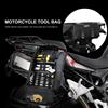 Rhinowalk Borsa per attrezzi per moto Kit di attrezzi per rotolo Borsa da sella Kit di riparazione portatile Custodia per attrezzi Borsa per attrezzi laterale universale di grande capacità