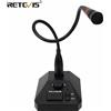 Retevis Aliunce SM01 Microfono da tavolo per Walkie Talkie RT622 RT3S HD1 RA685 RT95 Radio bidirezionale Microfono portatile 2pin / GP328plus