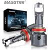 Maxgtrs H4 H7 Lente per proiettore a LED H8 H11 9005 HB3 9006 HB4 9012 Hir2 Lampadine per fari auto Canbus 90W 18000LM Potente mini lampada