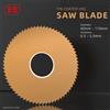 BB Lama per sega HSS Co TiN Utensile da taglio circolare Lavorazione di scanalature CNC Taglio dell'acciaio Diametro 40 50 60mm per tubi metallici in acciaio